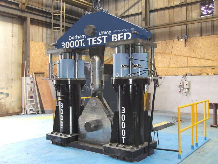 3000 Tonne Test Bed | Durham Lifting