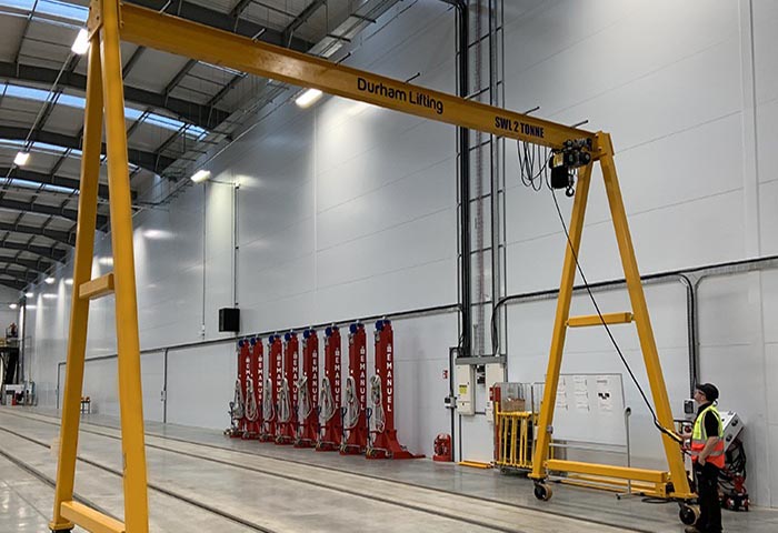 A Frame Crane System