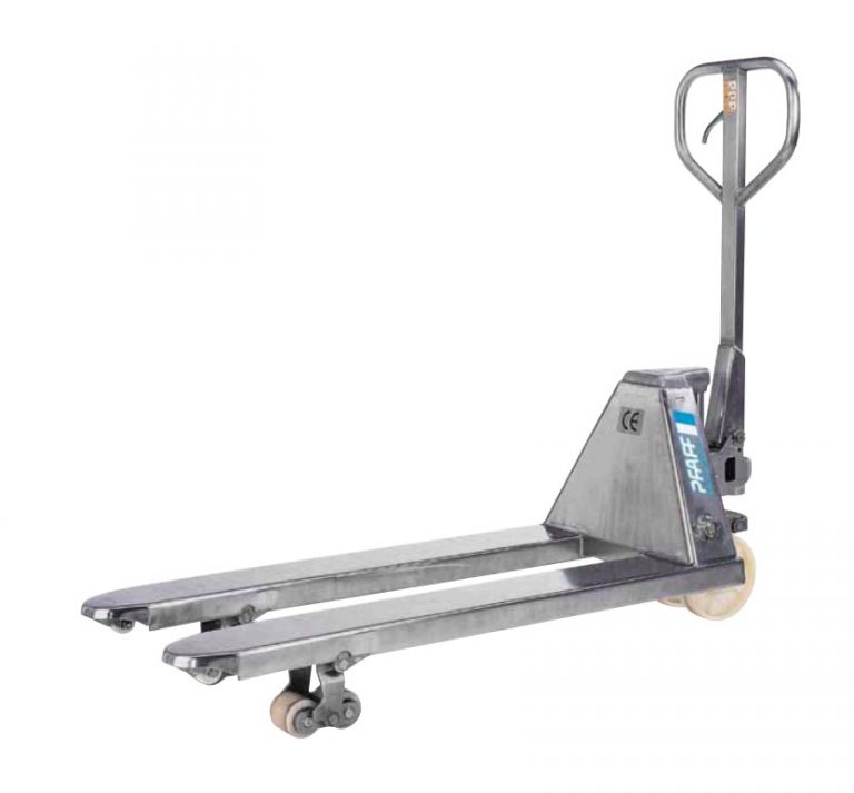 Hand pallet truck stainless steel version model HU 20 115 VATP