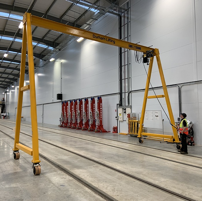 Durham Lifting A-Frame Crane Systems