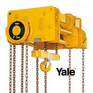 Yale VNRP/VNRG Low Headroom Push and Geared Trolley Hoist