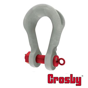 Crosby® 2160 Alloy Bolt Type Wide Body Shackles