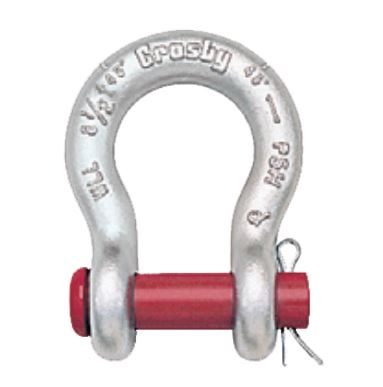 Crosby® 213 Round Pin Anchor Shackles