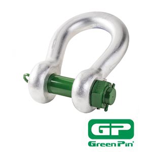 Green Pin Heavy Duty Bow Shackle FN P 6016