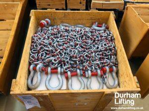 Crosby shackles at Durham Lifting