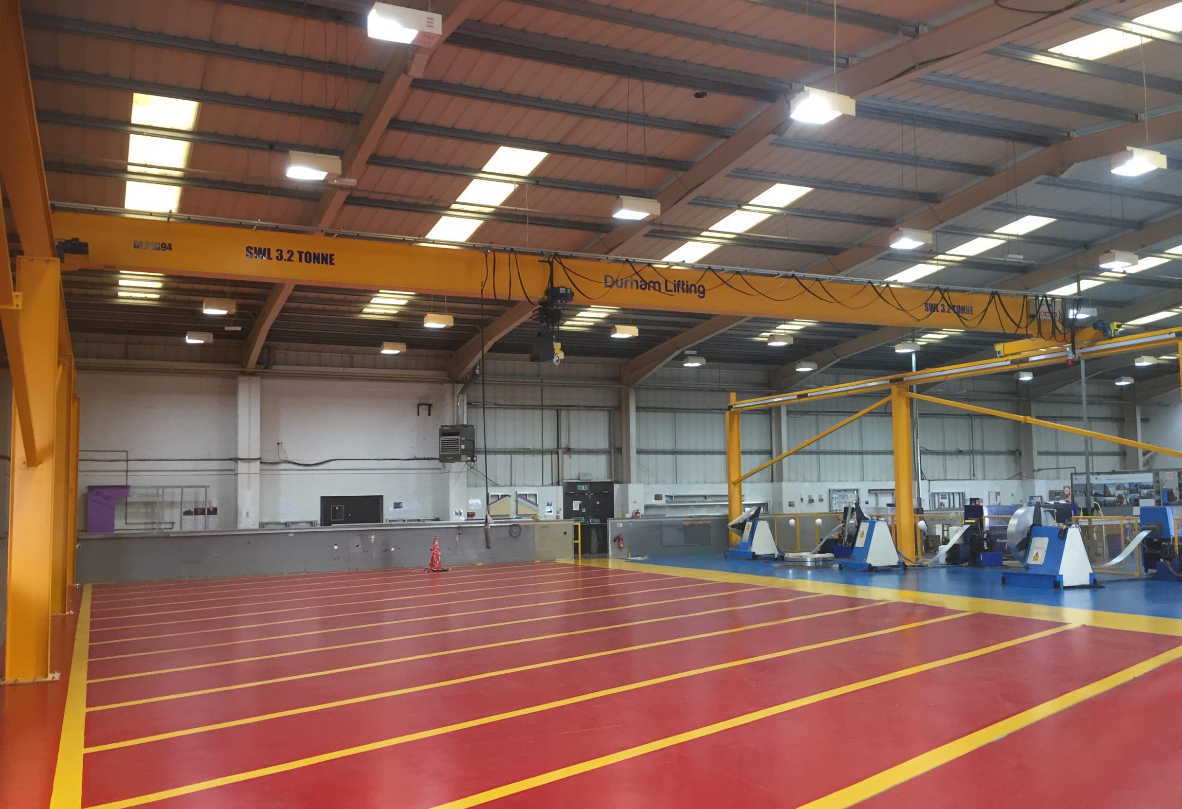 Durham Lifting crane systems maintenance and upgrades