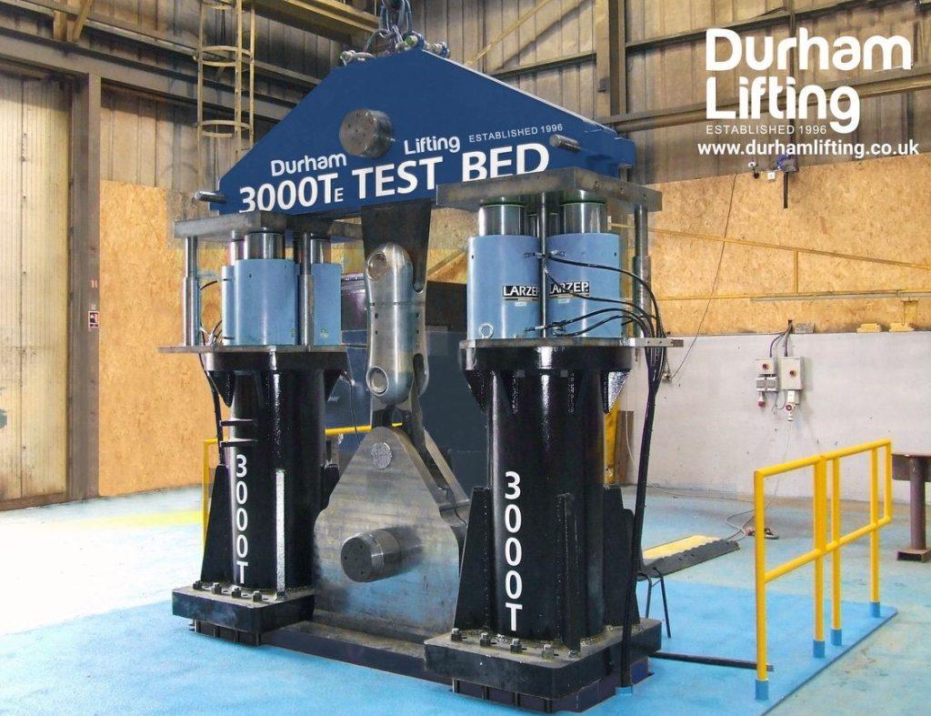 3000 tonne testing capacity at Durham Lifting