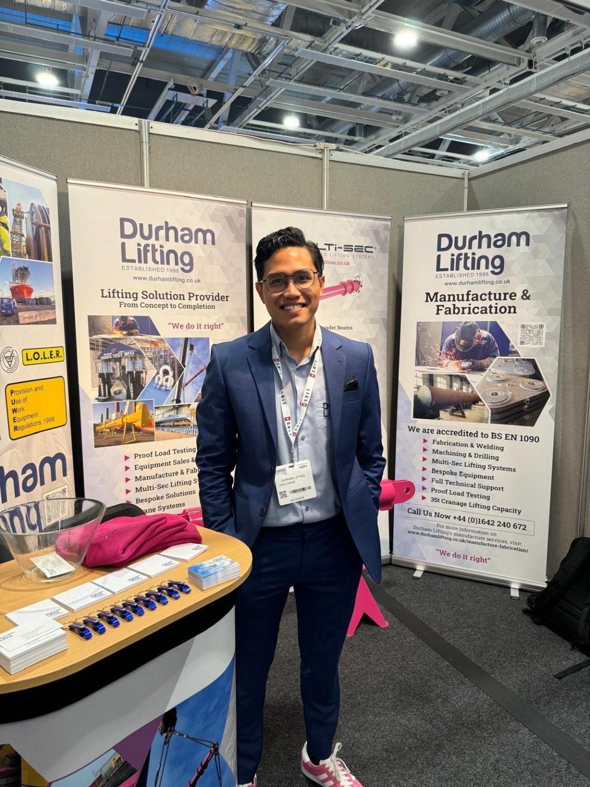 Durham Lifting exhibiting at Offshore Wind North East 2024
