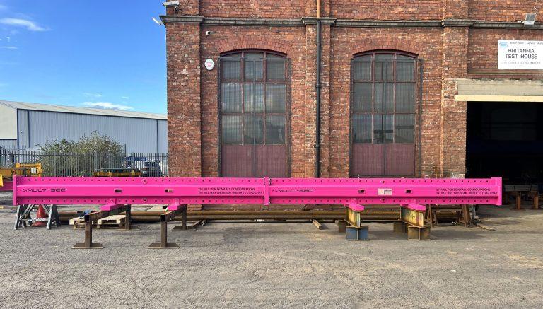 Multisec Multi-Point lifting beam prepared for hire