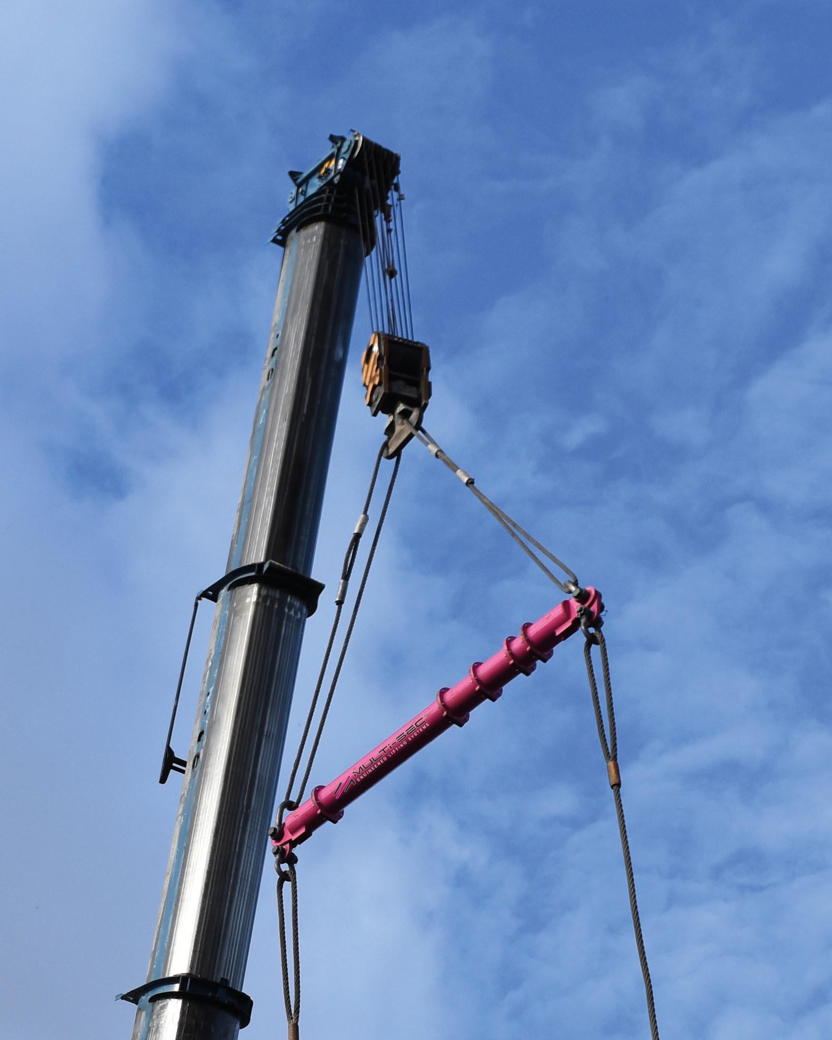 Multisec modular lifting equipment supplied by Durham Lifting