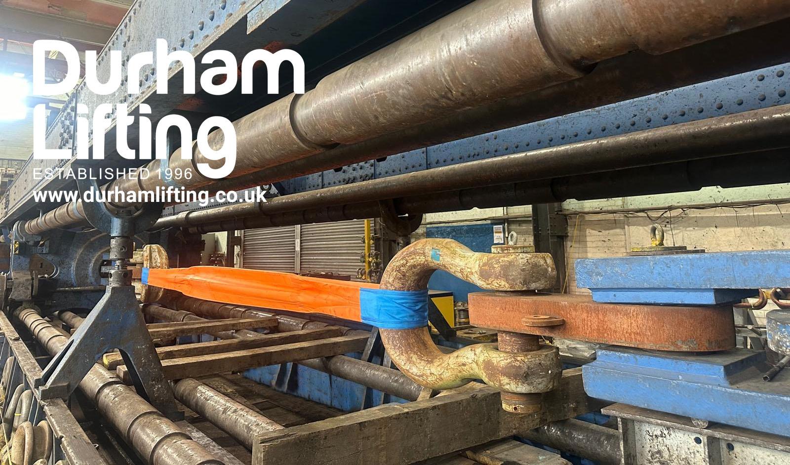 sling testing by Durham Lifting
