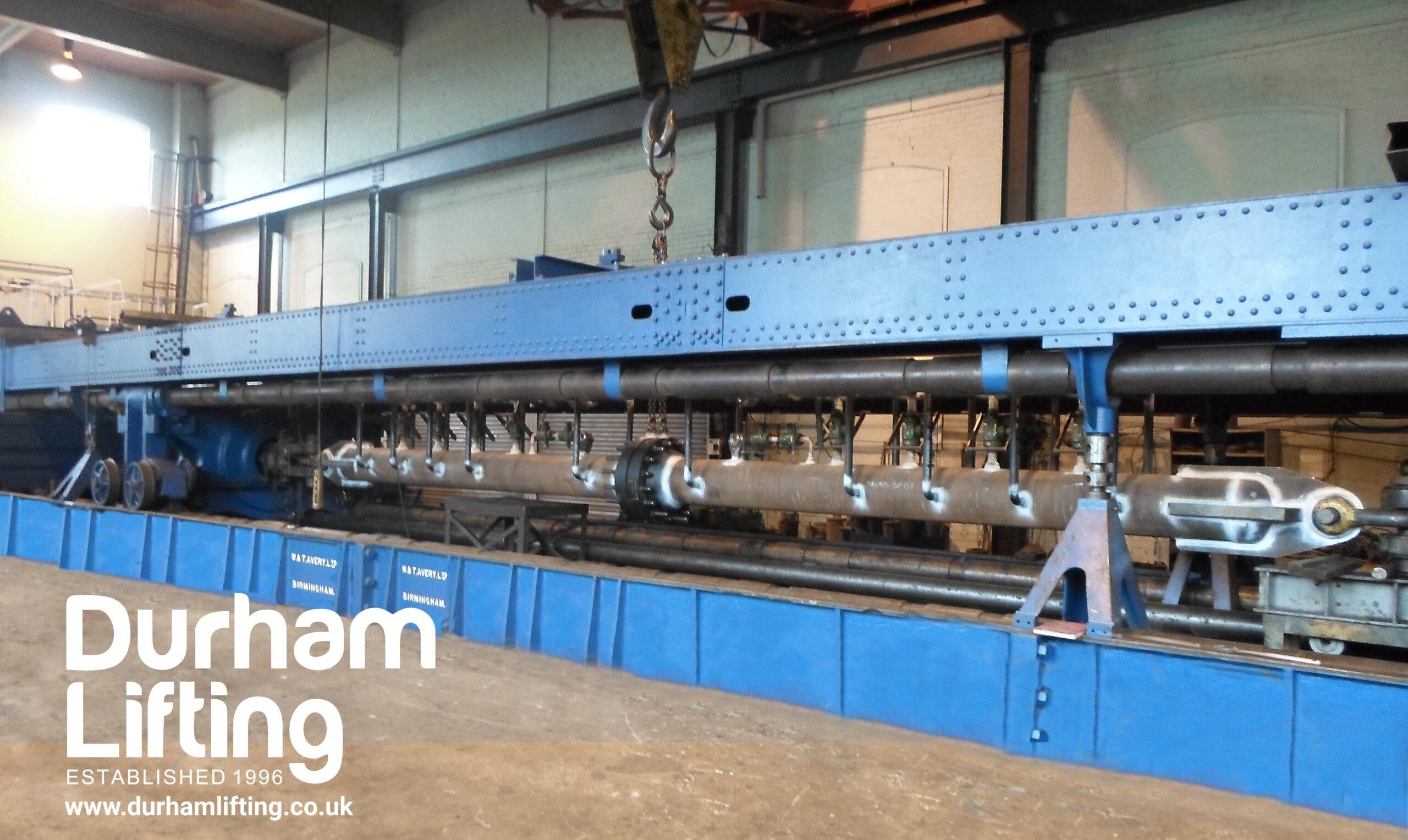 Tensile testing at Durham Lifting