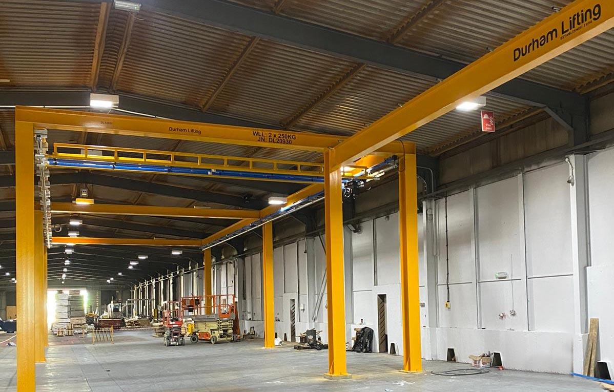 Workstation crane system