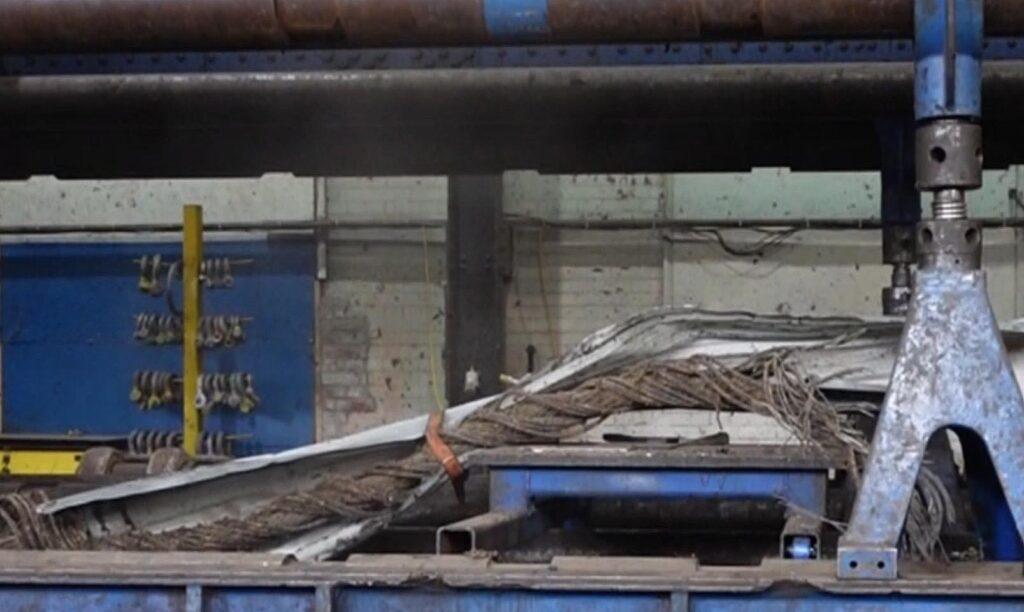 103mm Wire Rope Destruction Test