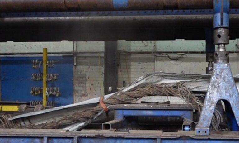 Wire Rope Destruction Test at Britannia Test House