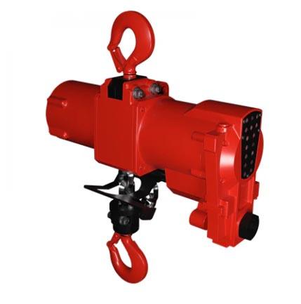 Air hoists and pneumatic hoists supplied by Durham Lifting