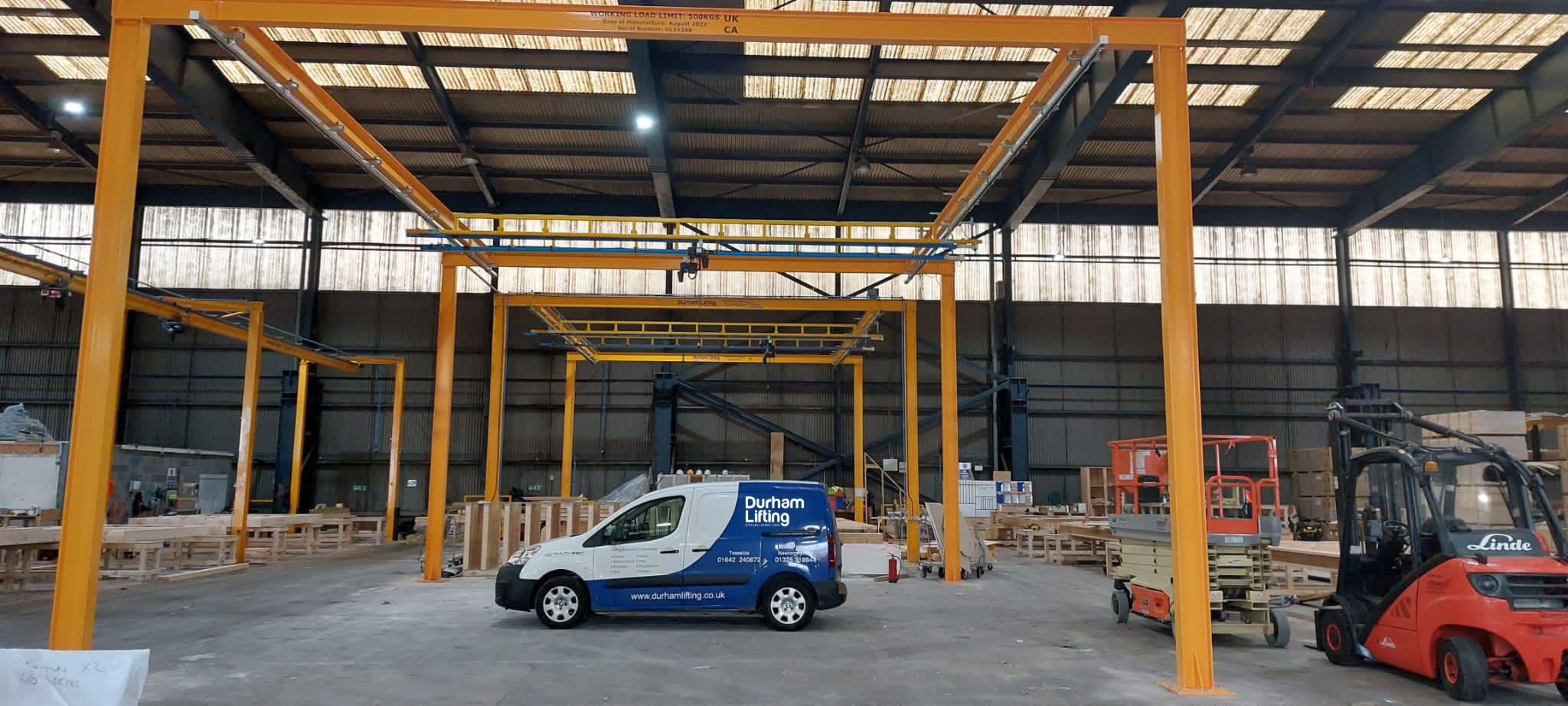 Durham Lifting crane servicing maintenance and upgrade support