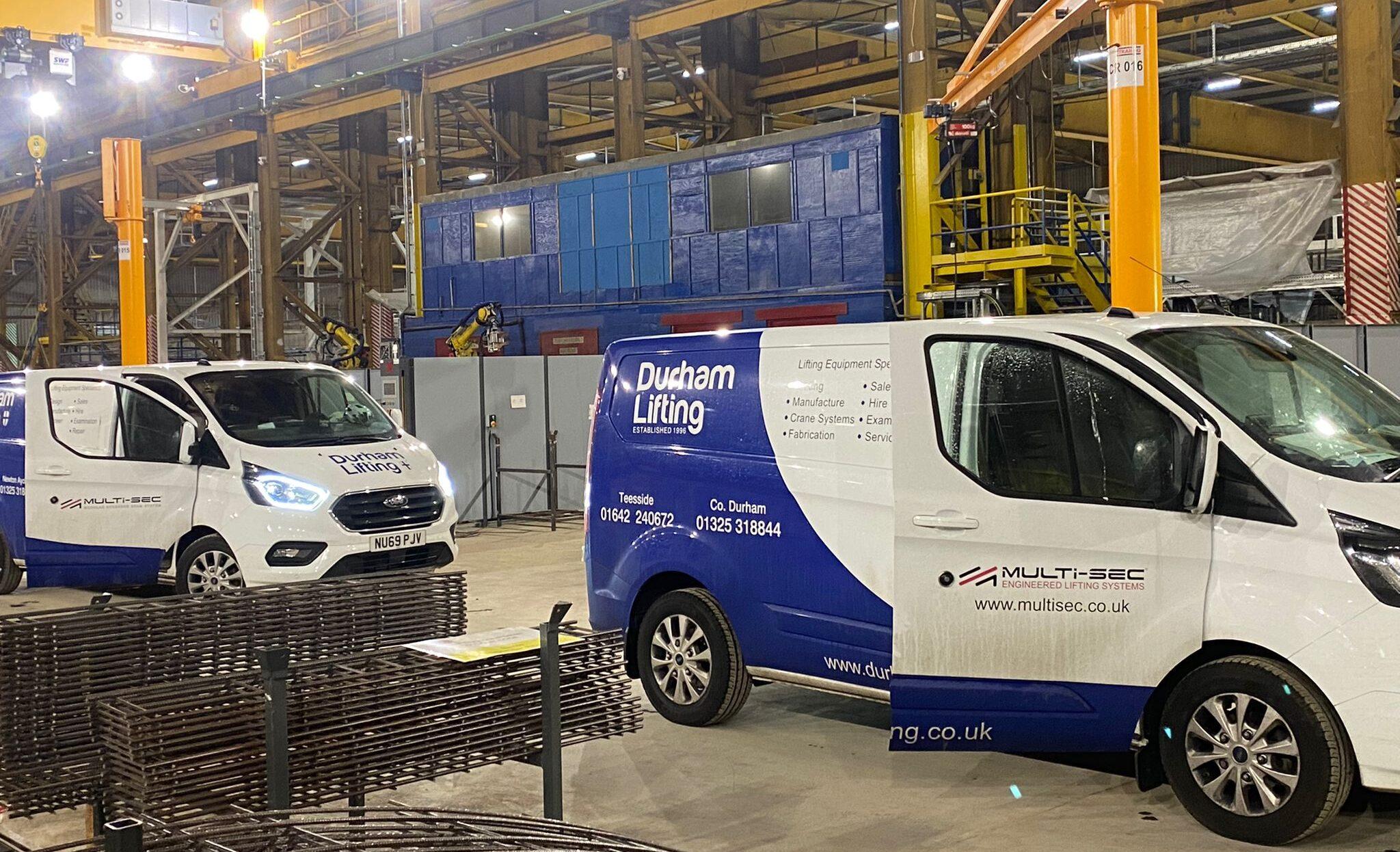 Crane maintenance and servicing by Durham Lifting
