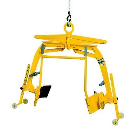 Drum handling equipment and forklift drum attachments