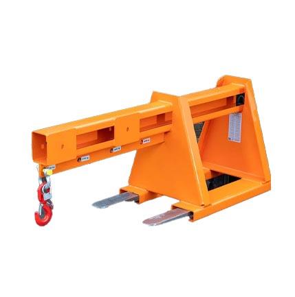 Forklift attachments and fork mounted handling equipment
