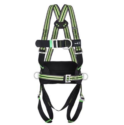 Height safety equipment including harnesses lanyards lifelines rescue kits and confined space systems