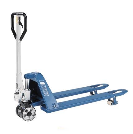 Material handling equipment including pallet trucks stackers skates and jacking equipment