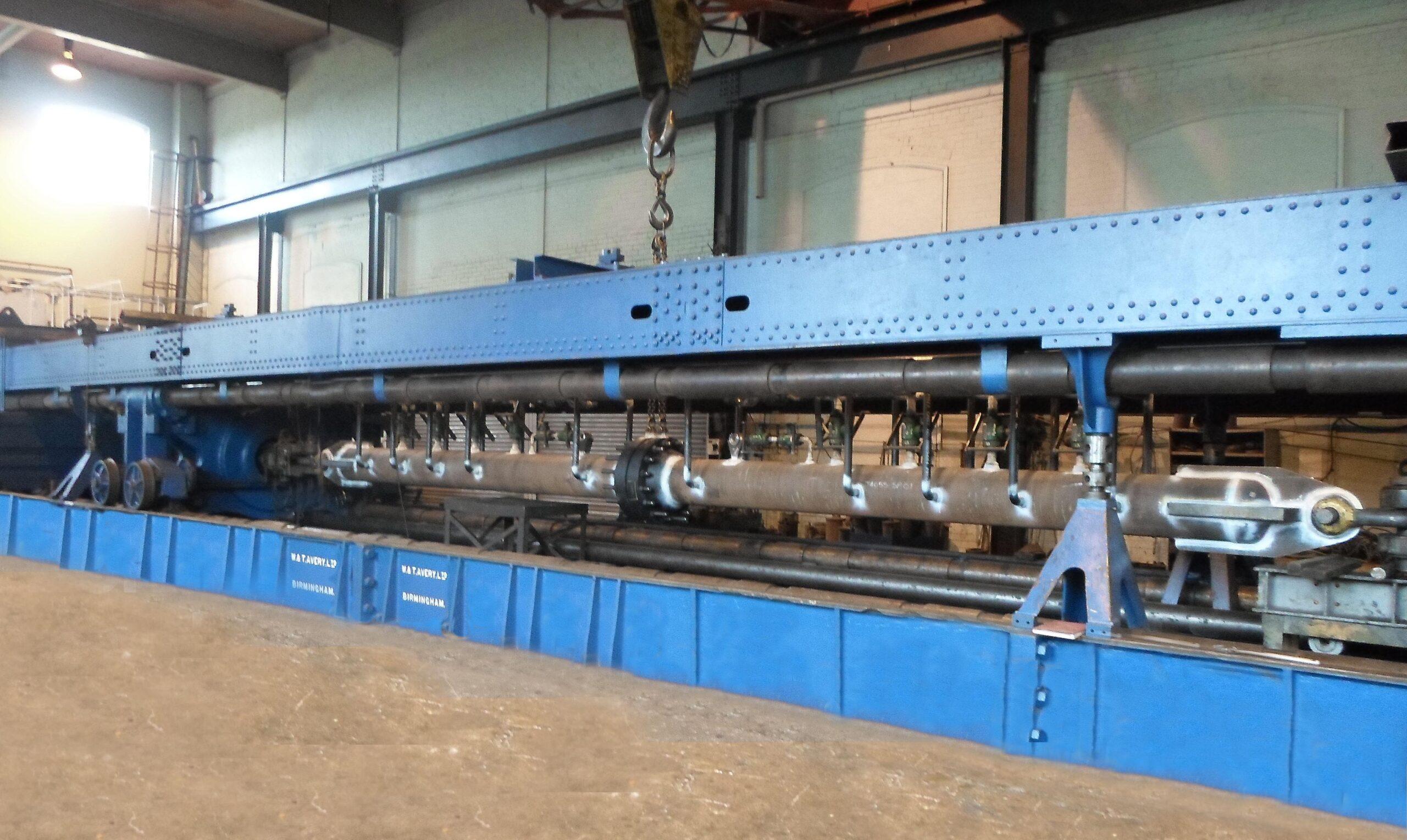Britannia Test House H2 Avery horizontal testing machine