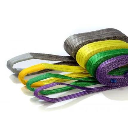 Textile lifting slings including web slings and roundslings