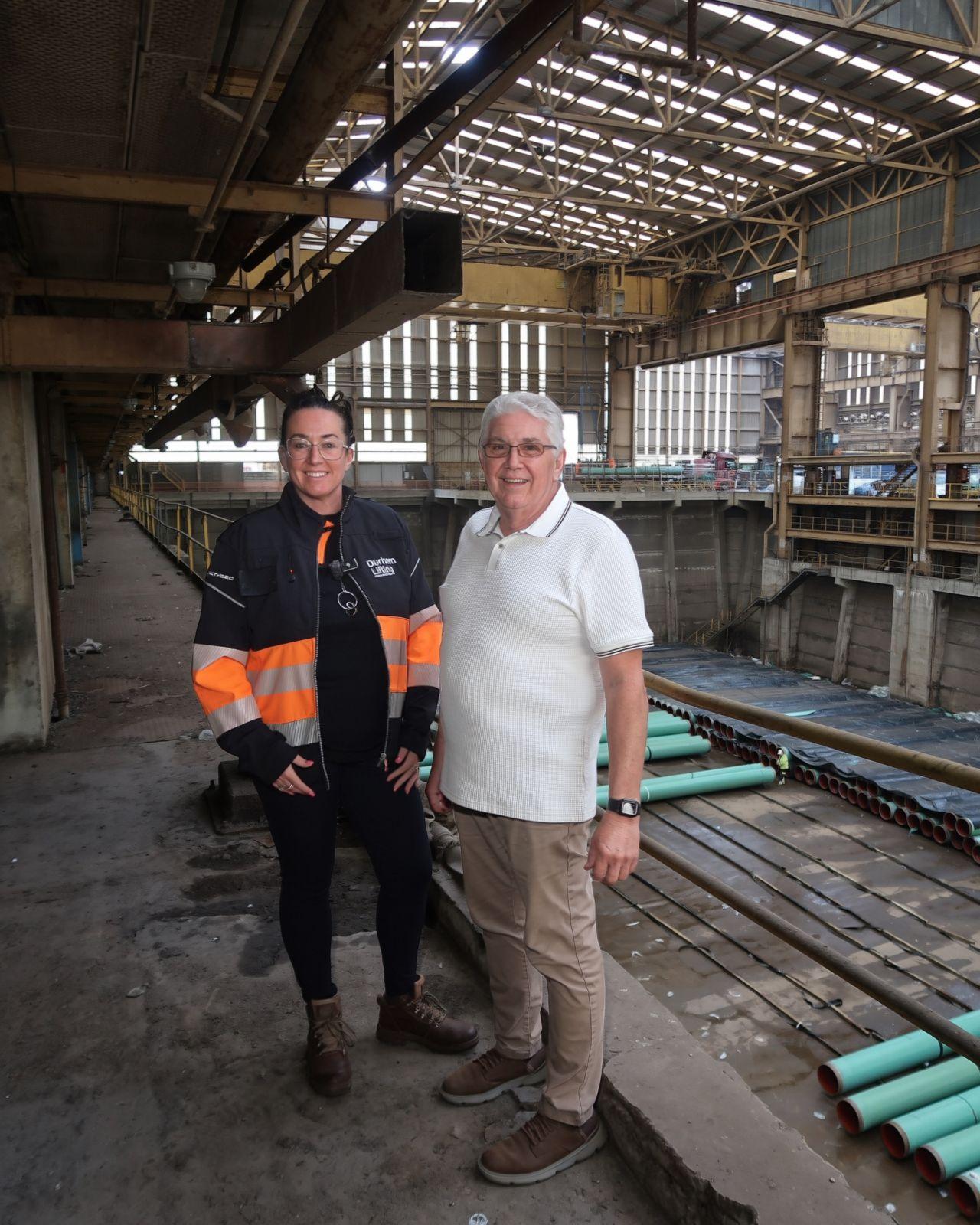 Pallion Shipyard in Sunderland