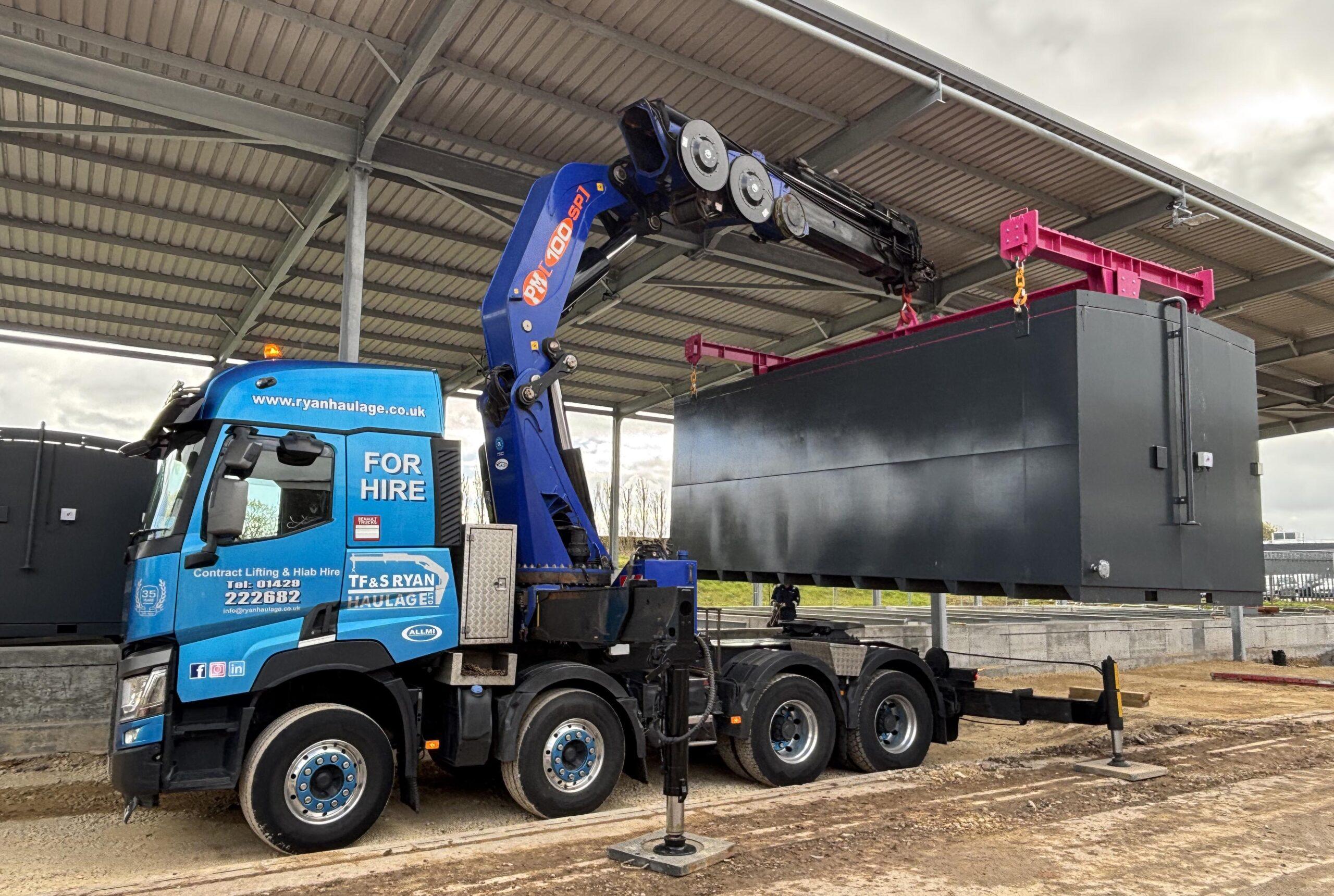 Multisec adjustable H-Frame lifting system