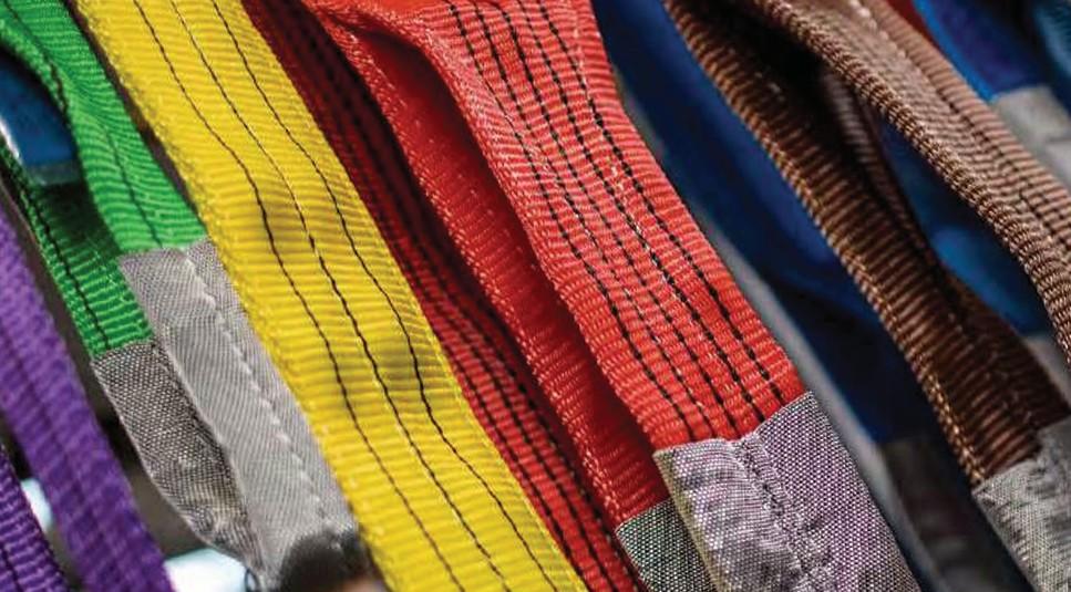 Polyester webbing lifting slings